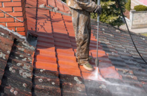 Nettoyage haute pression toit